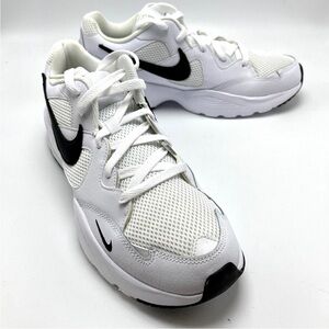 NWT Men’s Nike Air Max Fusion‎ White Black Sneakers Sz 10.5